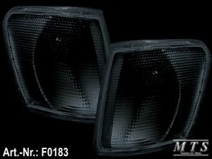 Blinkleuchten, schwarz