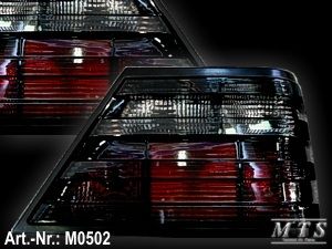 R�ckleuchten, klarglas-schwarz