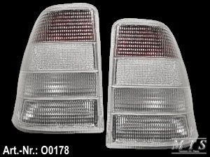 R�ckleuchten, weiss