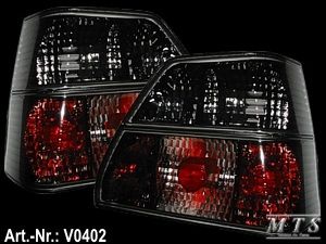 R�ckleuchten, klarglas-schwarz